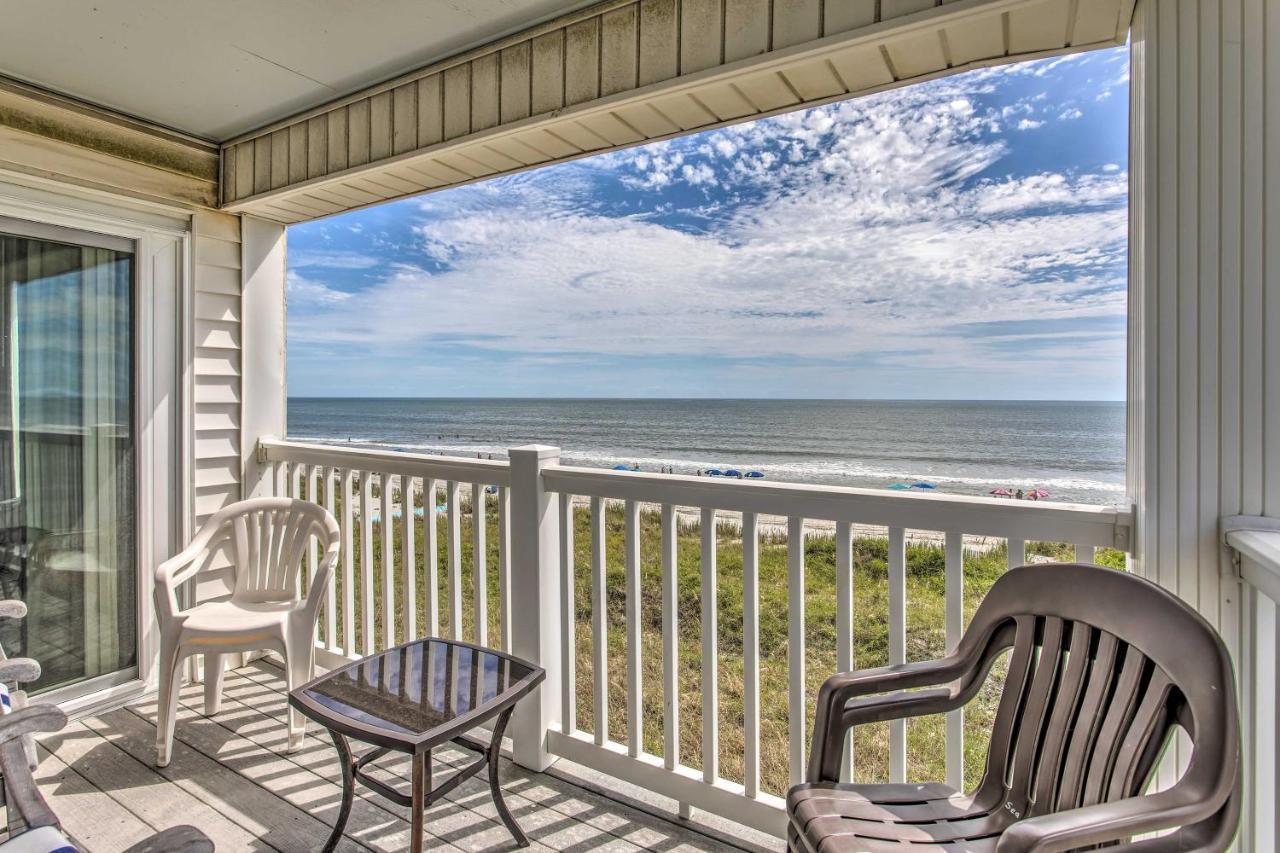Bright Beachy Condo With Boardwalk Access And Patio! Миртл-Бич Экстерьер фото