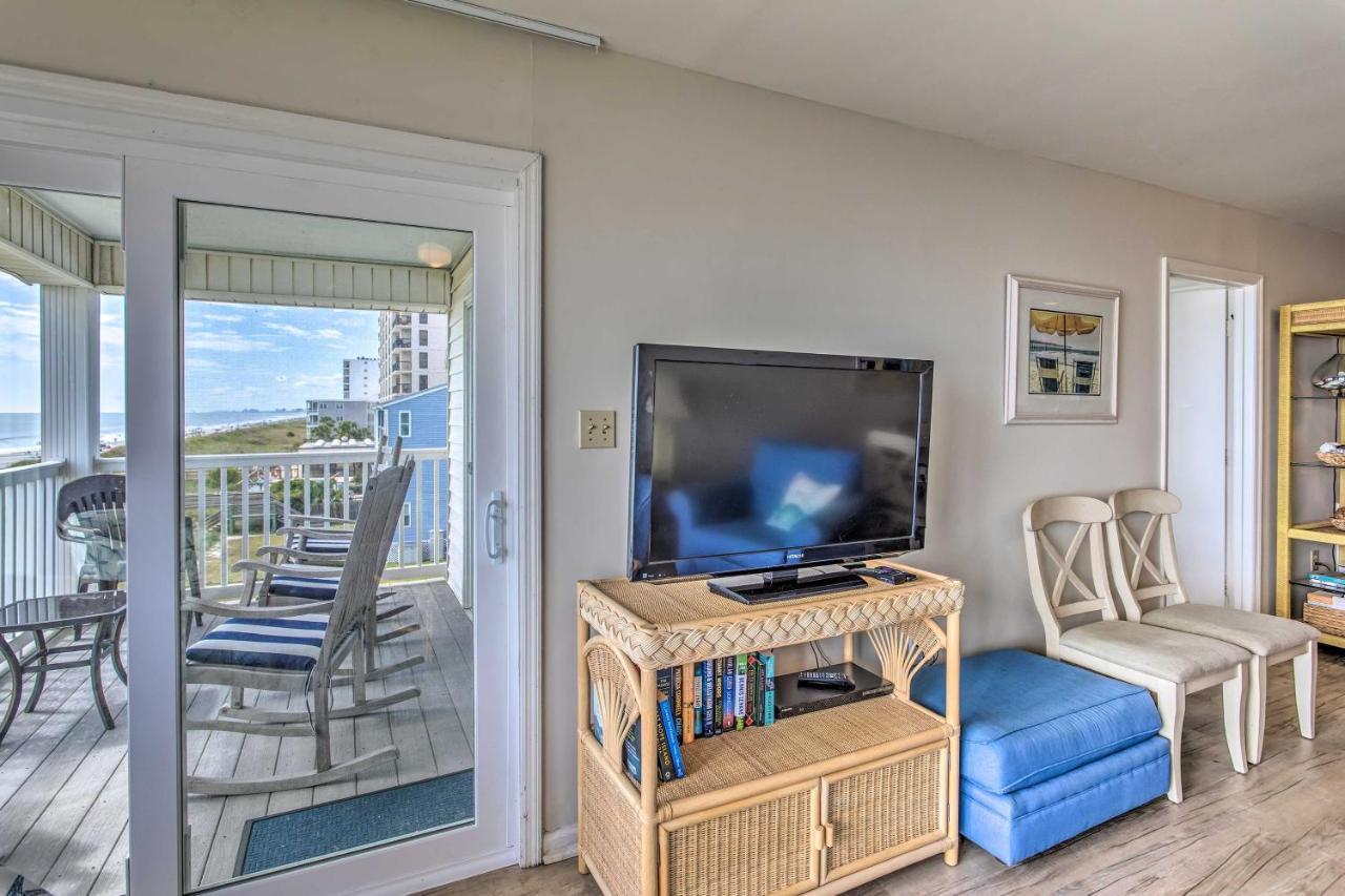 Bright Beachy Condo With Boardwalk Access And Patio! Миртл-Бич Экстерьер фото