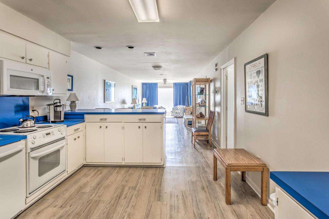 Bright Beachy Condo With Boardwalk Access And Patio! Миртл-Бич Экстерьер фото