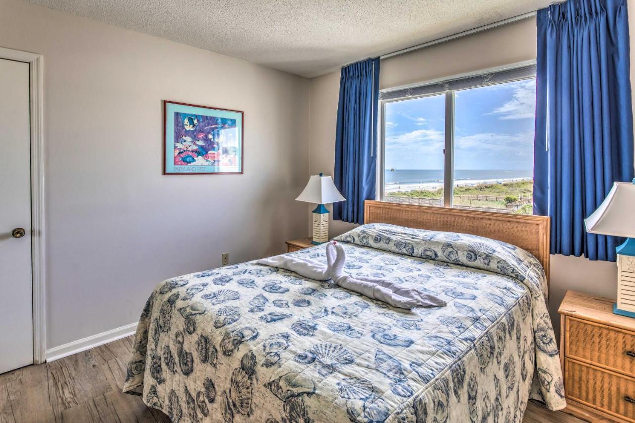 Bright Beachy Condo With Boardwalk Access And Patio! Миртл-Бич Экстерьер фото