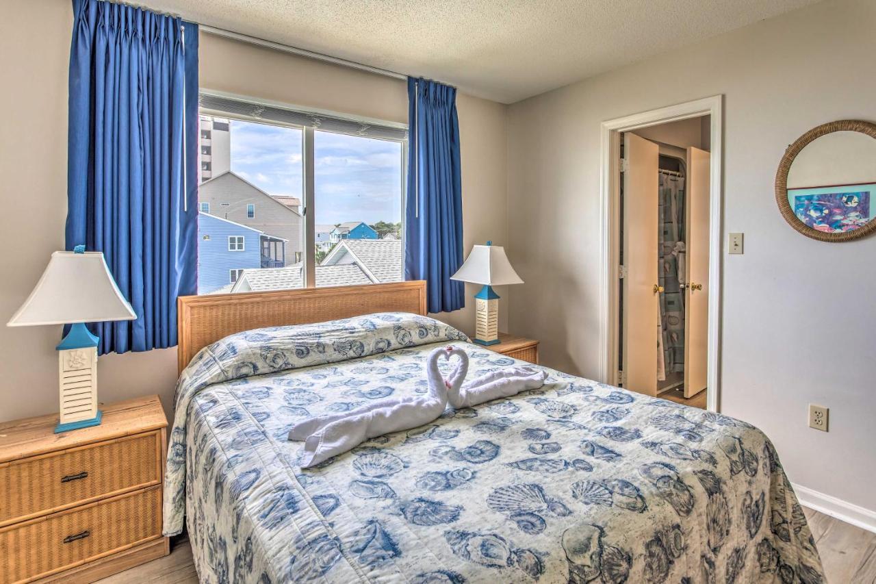Bright Beachy Condo With Boardwalk Access And Patio! Миртл-Бич Экстерьер фото
