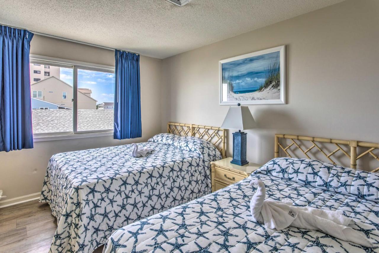 Bright Beachy Condo With Boardwalk Access And Patio! Миртл-Бич Экстерьер фото