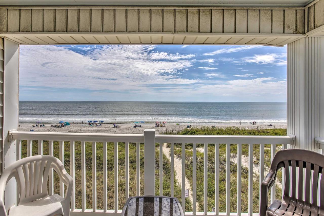 Bright Beachy Condo With Boardwalk Access And Patio! Миртл-Бич Экстерьер фото